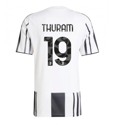 Juventus Khephren Thuram #19 Domácí Dres 2025-26 Krátký Rukáv Juventus Khephren Thuram #19 Domácí Dres 2025-26 Krátký Rukáv